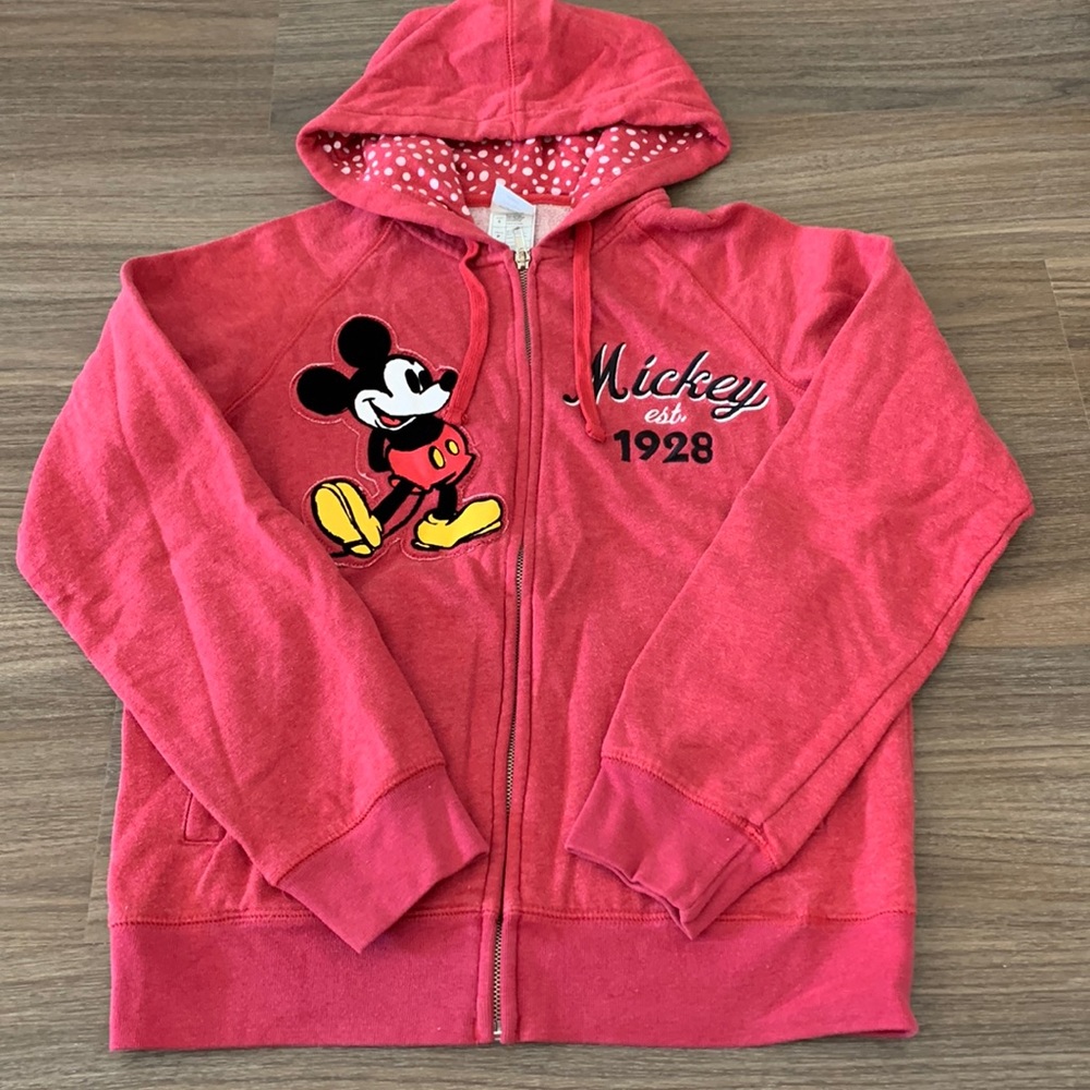Disney Mickey Mouse Zipper Sweatshirt